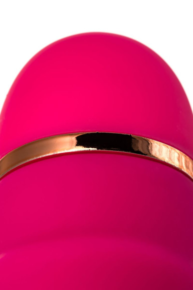 Розовый рельефный вибростимулятор точки G - 16 см. Розовый рельефный вибростимулятор точки G - 16 см.