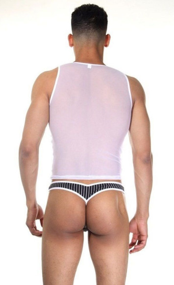 Сексуальный мужской комплект: майка и стринги Сексуальный мужской комплект: майка и стринги