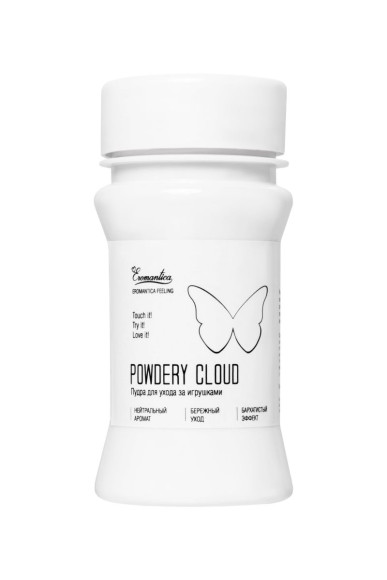 Пудра для ухода за игрушками Powdery Cloud с нейтральным ароматом - 40 гр. Пудра для ухода за игрушками Powdery Cloud с нейтральным ароматом - 40 гр.