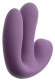 Фиолетовый тройной вибратор MIREVA RC Triple Hands-Free Vibrator Фиолетовый тройной вибратор MIREVA RC Triple Hands-Free Vibrator