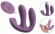 Фиолетовый тройной вибратор MIREVA RC Triple Hands-Free Vibrator Фиолетовый тройной вибратор MIREVA RC Triple Hands-Free Vibrator