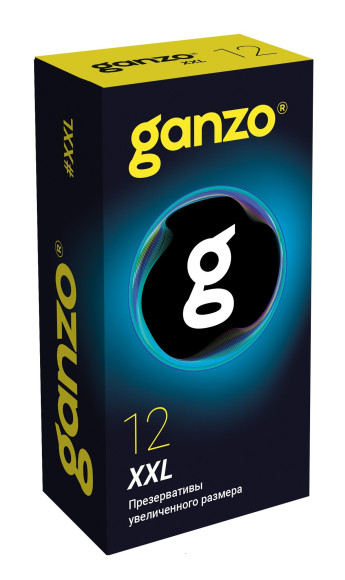 Презервативы увеличенного размера Ganzo XXL - 12 шт. Презервативы увеличенного размера Ganzo XXL - 12 шт.