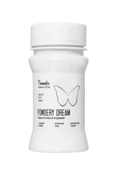 Пудра для ухода за игрушками Powdery Dream с ароматом манго и орхидеи - 40 гр. Пудра для ухода за игрушками Powdery Dream с ароматом манго и орхидеи - 40 гр.
