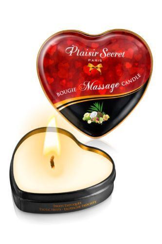 Массажная свеча с ароматом экзотических фруктов Bougie Massage Candle - 35 мл. Массажная свеча с ароматом экзотических фруктов Bougie Massage Candle - 35 мл.