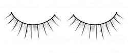 Разделенные накладные ресницы Deluxe