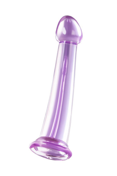Фиолетовый фаллоимитатор Jelly Dildo M - 18 см. Фиолетовый фаллоимитатор Jelly Dildo M - 18 см.