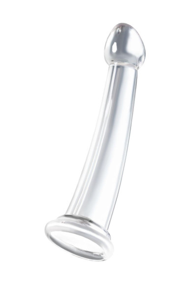 Прозрачный нереалистичный фаллоимитатор Jelly Dildo XL - 22 см. Прозрачный нереалистичный фаллоимитатор Jelly Dildo XL - 22 см.