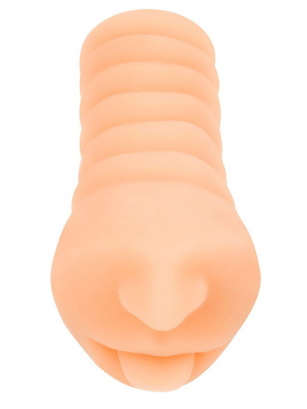 Телесный мастурбатор в виде сексуального ротика Телесный мастурбатор в виде сексуального ротика