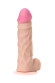Телесный реалистичный фаллоимитатор для фистинга на присоске - 28 см. Телесный реалистичный фаллоимитатор для фистинга на присоске - 28 см.