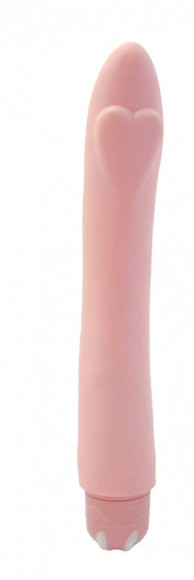 Розовый водонепроницаемый вибратор Cupid - 17,8 см. Розовый водонепроницаемый вибратор Cupid - 17,8 см.