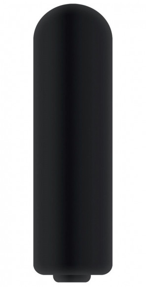 Черная перезаряжаемая вибропуля Bullet Buddy Черная перезаряжаемая вибропуля Bullet Buddy