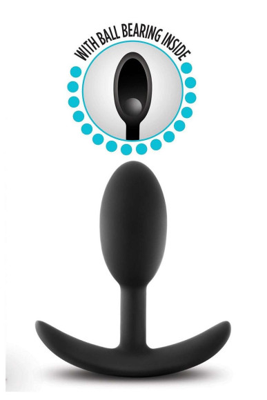 Черный анальный стимулятор Vibra Slim Plug Small - 8,8 см. Черный анальный стимулятор Vibra Slim Plug Small - 8,8 см.