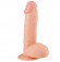 Реалистичный фаллоимитатор на присоске Flesh XL - 19 см.