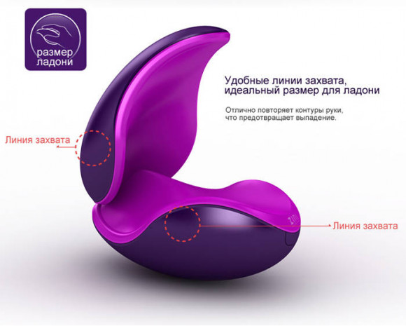 Фиолетовый вибратор для пары 2 в 1 ZINI DEUX Фиолетовый вибратор для пары 2 в 1 ZINI DEUX