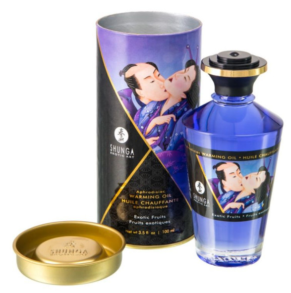 Массажное интимное масло с ароматом экзотических фруктов - 100 мл. Массажное интимное масло с ароматом экзотических фруктов - 100 мл.