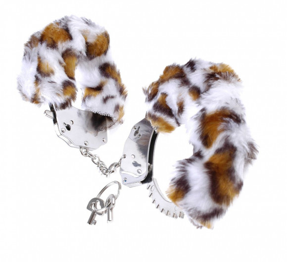 Наручники с искусственным леопардовым мехом Original Furry Cuffs Наручники с искусственным леопардовым мехом Original Furry Cuffs