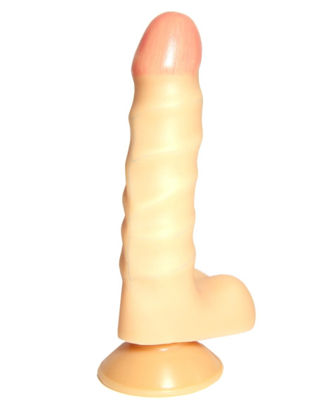 Фаллоимитатор-реалистик №25 с присоской - 16,5 см. Фаллоимитатор-реалистик №25 с присоской - 16,5 см.