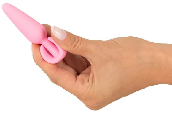 Розовая анальная втулка Mini Butt Plug - 8,4 см. Розовая анальная втулка Mini Butt Plug - 8,4 см.