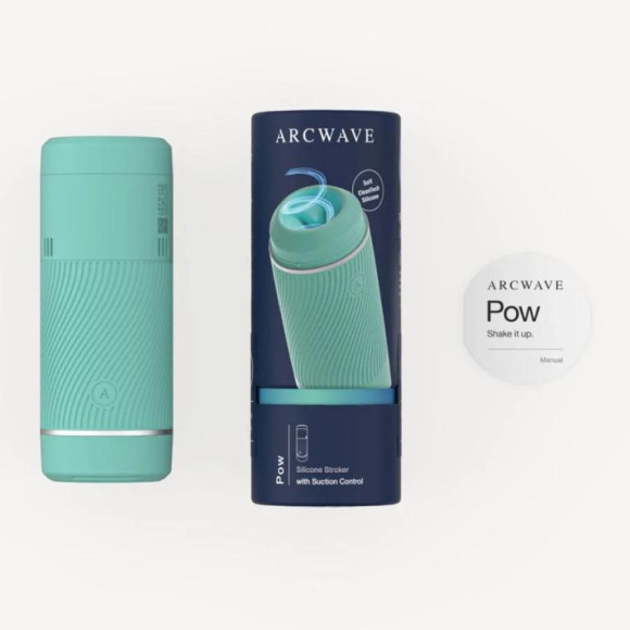 Мятный мастурбатор с контролем всасывания Arcwave Pow Stroker Мятный мастурбатор с контролем всасывания Arcwave Pow Stroker