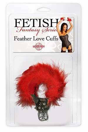 Металлические наручники с пухом Feather Love Cuffs Металлические наручники с пухом Feather Love Cuffs