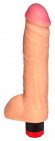 Телесный реалистичный вибратор №75 - 23,5 см. Телесный реалистичный вибратор №75 - 23,5 см.