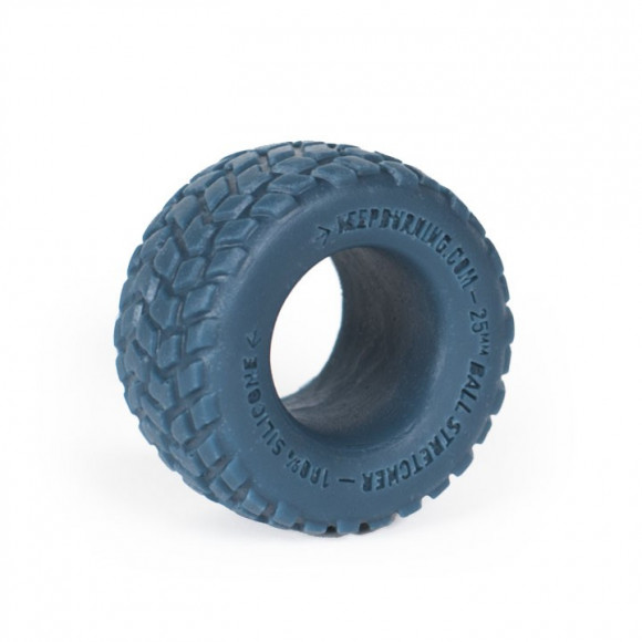 Кольцо-шина тёмно-синего цвета для усиления эрекции Кольцо-шина тёмно-синего цвета для усиления эрекции