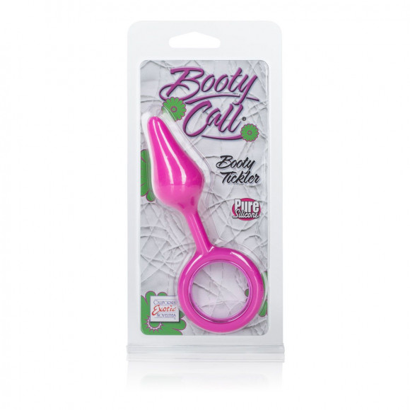 Розовая анальная пробка Booty Call Booty Tickler - 9,5 см. Розовая анальная пробка Booty Call Booty Tickler - 9,5 см.