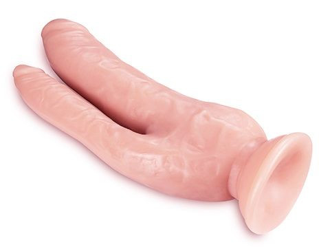 Телесный фаллоимитатор 8 Inch DP Cock - 20,32 см. Телесный фаллоимитатор 8 Inch DP Cock - 20,32 см.