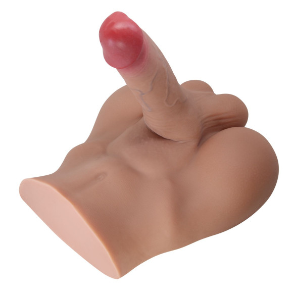 Мужской полуторс Rhyne с членом и анальным тоннелем Мужской полуторс Rhyne с членом и анальным тоннелем