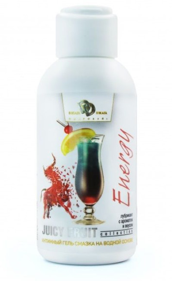 Интимный гель-смазка JUICY FRUIT с ароматом энергетика - 100 мл. Интимный гель-смазка JUICY FRUIT с ароматом энергетика - 100 мл.