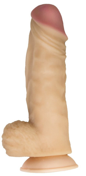 Гигантский фаллоимитатор на присоске в комплекте с трусиками - 26 см. Гигантский фаллоимитатор на присоске в комплекте с трусиками - 26 см.