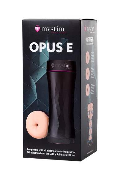 Мастурбатор-анус Opus E Anal с возможностью подключения электростимуляции Мастурбатор-анус Opus E Anal с возможностью подключения электростимуляции