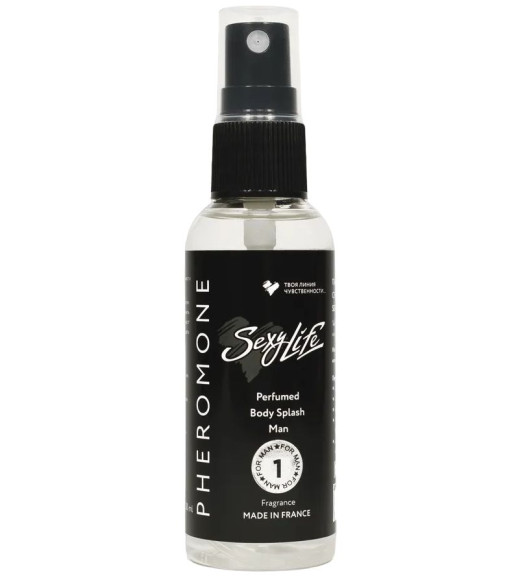Мужской парфюмированный спрей с феромонами Sexy Life №1 - 50 мл. Мужской парфюмированный спрей с феромонами Sexy Life №1 - 50 мл.