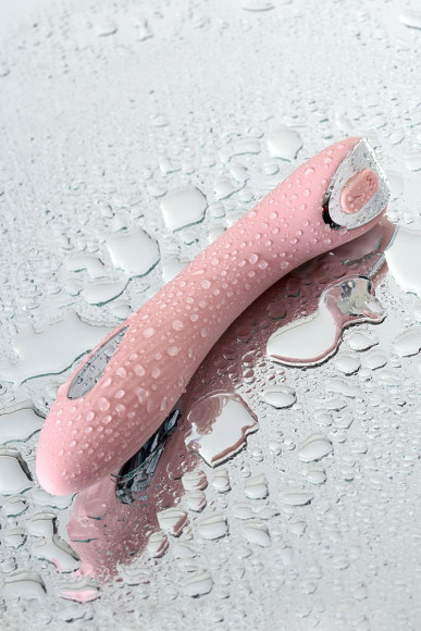 Розовый силиконовый вибратор с электростимуляцией TESLA G-POINT - 21 см. Розовый силиконовый вибратор с электростимуляцией TESLA G-POINT - 21 см.