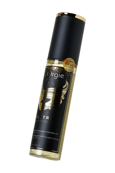 Растительное массажное масло Orgie Tantric Love Ritual - 200 мл. Растительное массажное масло Orgie Tantric Love Ritual - 200 мл.