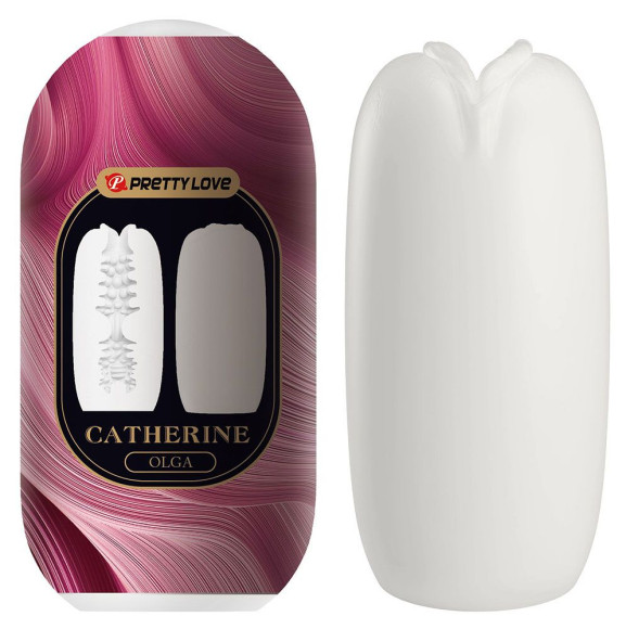 Белый мастурбатор-вагина Olga Белый мастурбатор-вагина Olga