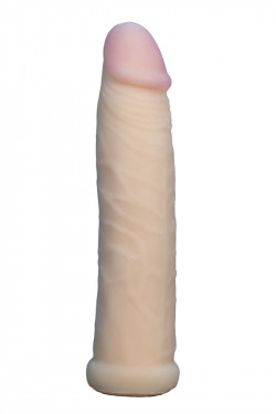 Телесная насадка Harness из неоскин - 17,4 см.