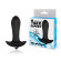 Черный анальный вибромассажер с круглым кончиком Черный анальный вибромассажер с круглым кончиком