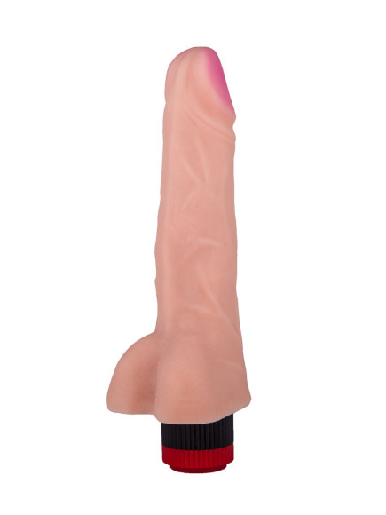 Реалистичный виброфаллос из неоскин - 22,2 см. Реалистичный виброфаллос из неоскин - 22,2 см.