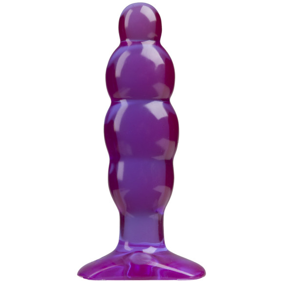 Фиолетовая рельефная анальная пробка SpectraGels Purple Anal Stuffer - 14 см. Фиолетовая рельефная анальная пробка SpectraGels Purple Anal Stuffer - 14 см.