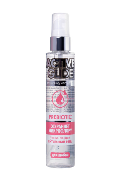 Увлажняющий интимный гель Active Glide Prebiotic - 100 гр. Увлажняющий интимный гель Active Glide Prebiotic - 100 гр.