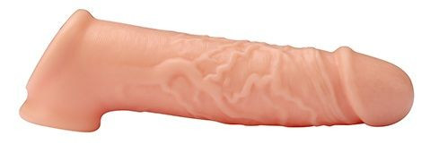 Телесная насадка EXTENDER WITH BALL STRAP 6.5 - 17 см. Телесная насадка EXTENDER WITH BALL STRAP 6.5 - 17 см.