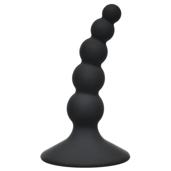 Чёрная анальная пробка Ribbed Plug Black - 10,5 см. Чёрная анальная пробка Ribbed Plug Black - 10,5 см.