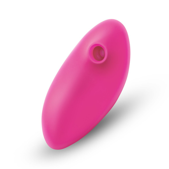Розовый клиторальный вибромассажер Suck n’ Go Розовый клиторальный вибромассажер Suck n’ Go