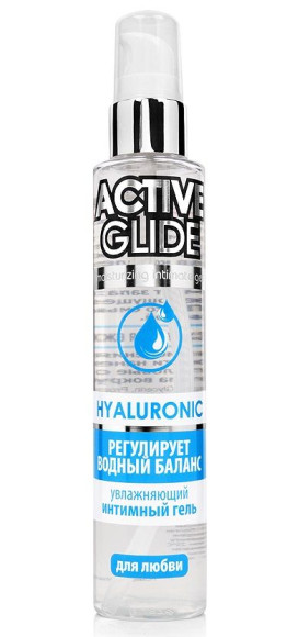Увлажняющий интимный гель Active Glide Hyaluronic - 100 гр. Увлажняющий интимный гель Active Glide Hyaluronic - 100 гр.