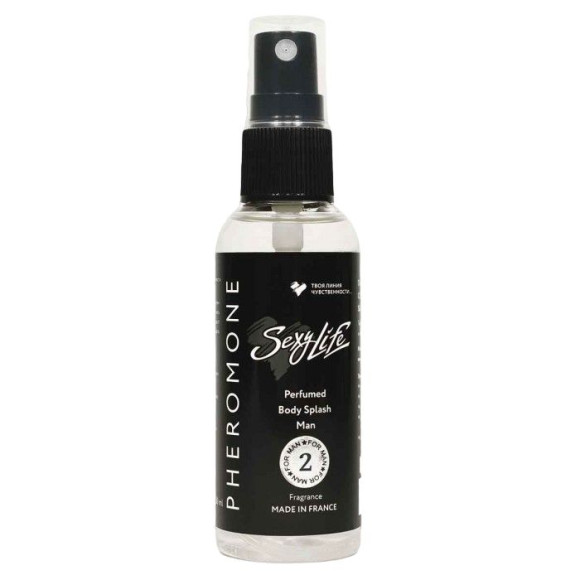 Мужской парфюмированный спрей с феромонами Sexy Life №2 - 50 мл. Мужской парфюмированный спрей с феромонами Sexy Life №2 - 50 мл.