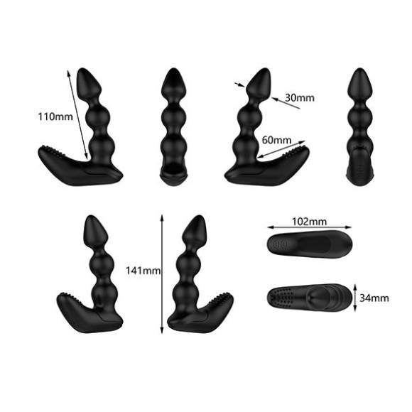 Черный вибростимулятор Nexus Bendz Prostate Edition - 14,1 см. Черный вибростимулятор Nexus Bendz Prostate Edition - 14,1 см.