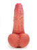 Телесный силиконовый фаллоимитатор на присоске - 24 см. Телесный силиконовый фаллоимитатор на присоске - 24 см.