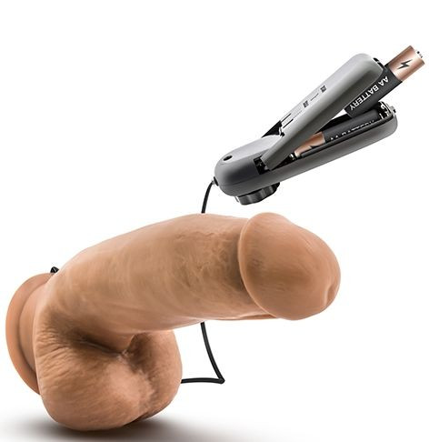 Смуглый вибратор MMA Fighter - 17,8 см. Смуглый вибратор MMA Fighter - 17,8 см.