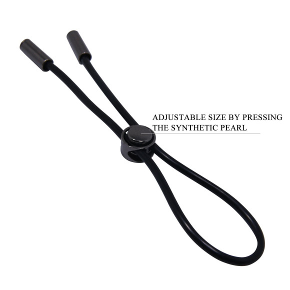 Черное эрекционное лассо Черное эрекционное лассо